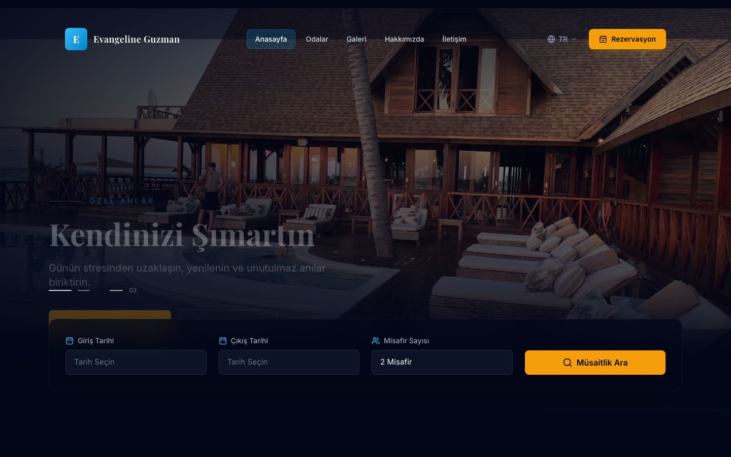 Demo Site 9 — Demo otel sitesi